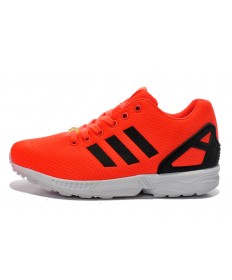 Adidas ZX FLUX Trainersneakers orangerot / schwarz