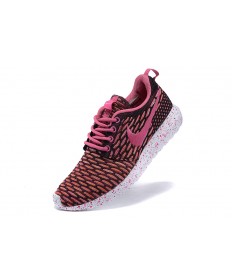 Nike Roshe Run Flyknit für damen Pale violetrot / Schwarz / Rosasneakers