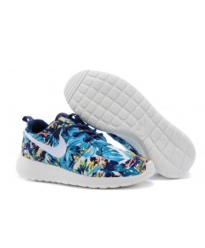 Nike Roshe Run Sea blau / tief blau / weiße sneakers