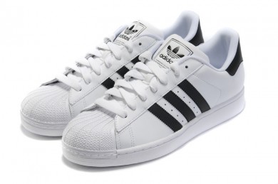 Adidas Superstar 80s schuhe beige schwarz