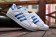 Adidas Superstar 80s schuhe weiß royalblau