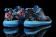 Nike Roshe Run Dodger blau / schwarz / Blumen muster der damen-Trainer