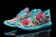 Nike Roshe Run dunkelTurquoise / Blumen muster der damen schuhe