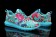 Nike Roshe Run dunkelTurquoise / Blumen muster der damen schuhe